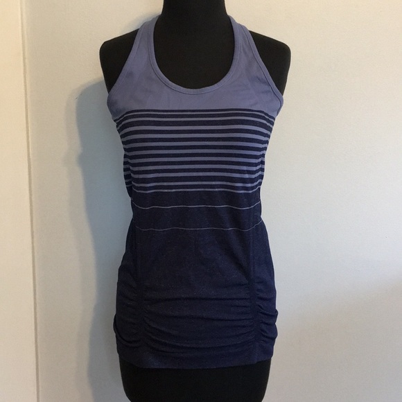 Athleta Fastest Track Striped Tank, S - Picture 2 of 8